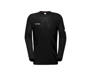 Mammut - Tree Wool FL Longsleeve - Maillot thermique laine mérinos homme Black - S