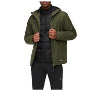 Mammut - Treeline 3 in 1 Hardshell Hooded Jacket - Veste 3-en-1 - M - dark marsh / black