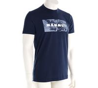 Mammut Trovat Logo Hommes T-shirt S Bleu foncé