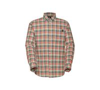 Mammut - Trovat Summer Longsleeve Shirt - Chemise homme Silver Sage / Mammut Red - M