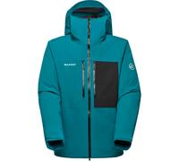Mammut - Veste chaude de freeride - Stoney HS Thermo Hooded Jacket Men Deep Teal Black pour Homme - Taille M - Bleu Bleu M