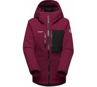 Mammut - Women's Stoney Hardshell Thermo Hooded Jacket - Veste de ski - M - vin / black