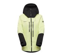 Mammut Veste compacte et légère pour le ski freeride Haldigrat Light HS Hooded Jacket Women Jaune L