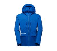 Mammut Veste d’alpinisme softshell résistante aux intempéries Eiger Nordwand Pro SO Hooded Jacket Men Bleu M