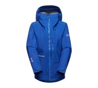 Mammut Veste d'alpinisme protectrice et minimaliste GORE-TEX Pro Eiger Nordwand Advanced HS Hooded Jacket Women Bleu L
