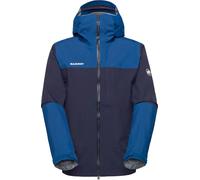 Mammut - Veste d'alpinisme imperméable - Alto Guide HS Hooded Jacket Men Marine Tschiel pour Homme - Taille S - Bleu Bleu S