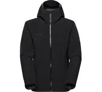 Mammut - Veste d'alpinisme imperméable - Crag HS Hooded Jacket Men Black pour Homme - Taille XL - Noir Noir XL