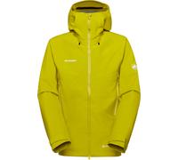 Mammut - Veste d'alpinisme imperméable en GORE-TEX ePE - Crater IV HS Hooded Jacket Men Acacia pour Homme - Taille XL - Jaune Jaune XL
