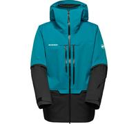 Mammut - Veste de freeride - Haldigrat HS Hooded Jacket Men Deep Teal Black pour Homme - Taille L - Bleu Bleu L