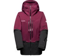 Mammut - Veste de freeride - Haldigrat HS Hooded Jacket Men Vin Black pour Homme - Taille M - Bordeaux Bordeaux M