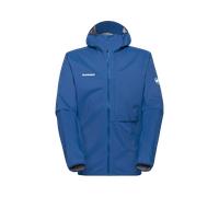 Mammut Veste de randonnée hardshell compacte Ducan Light HS Hooded Jacket Men Bleu L