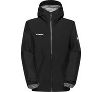 Mammut - Veste de randonnée imperméable en GORE-TEX ePE - Crater Light HS Hooded Jacket Men Black pour Homme - Taille M - Noir Noir M