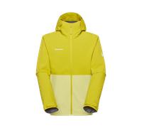 Mammut Veste de randonnée légère et fiable Linard Light HS Hooded Jacket Men Jaune M