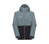 Mammut - Linard Light HS Hooded Jacket - Veste hardshell homme Black / Strata - L
