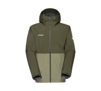 Mammut Veste de randonnée légère et fiable Linard Light HS Hooded Jacket Men Vert M