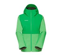 Mammut Veste de randonnée légère et fiable Linard Light HS Hooded Jacket Women Vert S