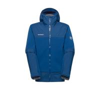 Mammut Veste de randonnée résistante et imperméable Ducan Guide HS Hooded Jacket Men Bleu S