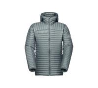 Mammut Veste en duvet polyvalente pour l’alpinisme Broad Peak Light IN Hooded Jacket Men Gris L