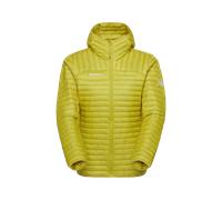 Mammut Veste en duvet polyvalente pour l’alpinisme Broad Peak Light IN Hooded Jacket Women Jaune S