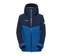 Mammut Veste Hard Shell durable 3 couches Crater IV HS Hooded Jacket Women Bleu L