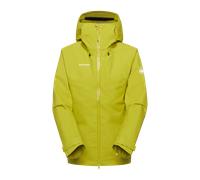 Mammut Veste Hard Shell durable 3 couches Crater IV HS Hooded Jacket Women Jaune L