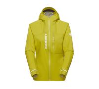 Mammut Veste Hard Shell imperméable ultralégère Aenergy TR HS Hooded Jacket Women Jaune S
