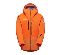 Mammut Veste hardshell de freerando pour les hommes minimalistes Eiger Free Advanced HS Hooded Jacket Men Orange L