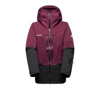 Mammut - Veste de freeride - Haldigrat HS Hooded Jacket Men Vin Black pour Homme - Taille XL - Bordeaux Bordeaux XL