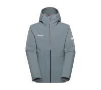 Mammut Veste hardshell légère et stretch pour la randonnée Linard Guide HS Hooded Jacket Men Gris S