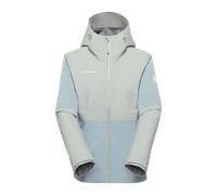 Mammut Veste hardshell légère et stretch pour la randonnée Linard Guide HS Hooded Jacket Women Bleu S