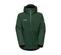 Mammut Veste hardshell pour homme, de la série Alto Light, S, verte, veste à capuche, veste fonctionnelle, en technologie DRY, 2,5 L, Bois., S