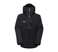 Mammut Veste hardshell pour homme, de la série Taiss, S, noire, veste à capuche, veste fonctionnelle, en DRYtechnology Pro 3 L, Noir, S