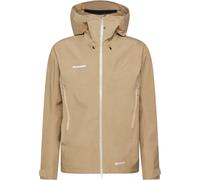 Mammut - Veste imperméable 3 couches en GORE-TEX ePE - Crater IV HS Hooded Jacket Men Sablun - Taille L - Beige Beige L