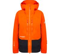 Mammut - Veste imperméable et respirante en GORE-TEX® ePE - Eiger Free Advanced HS Hooded Jacket Men Eiger Orange Black - Taille L - Noir Noir L