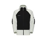 Mammut - Massone ML Hooded Jacket - Polaire homme Silver Sage / Black - XL