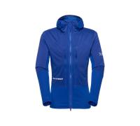 Mammut Veste polyvalente et thermorégulatrice pour l’alpinisme Eiger Nordwand IN Flex Air Hybrid Hooded Jacket Men Bleu XL