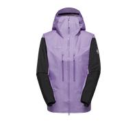 Mammut Veste protectrice ultralégère et compacte pour l’alpinisme Taiss Light HS Hooded Jacket Women Pourpre L