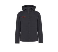 Mammut Veste softshell quatre saisons pour la randonnée Ultimate Comfort SO Hooded Jacket Men Classic Noir M