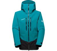 Mammut - Veste technique imperméable et respirante - Taiss Pro HS Hooded Jacket Men Deep Teal Black pour Homme en Nylon - Taille S - Vert Vert S