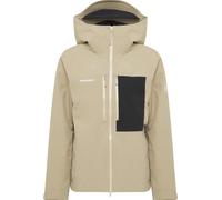 Mammut - Veste thermique de ski isolante et imperméable - Stoney HS Thermo Hooded Jacket Men Sablun Black pour Homme - Taille L - Beige Beige L