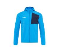 Mammut Vêtement intermédiaire pour les sports en montagne Madris Light ML Hooded Jacket Men Bleu XL