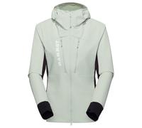 Mammut - Women's Aenergy SO Hybrid Hooded Jacket - Veste softshell - XL - silver sage / black