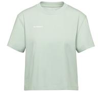 Mammut - Base Cropped T-Shirt Mini Logo - T-shirt femme Silver Sage - S