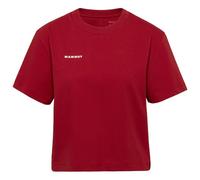 Mammut - Base Cropped T-Shirt Mini Logo - T-shirt femme Dark Mammut Red - XL