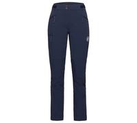 Mammut - Women's Courmayeur Softshell Pants - Pantalon de randonnée - 36 - Short - marine