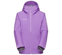 Veste impermeable mammut crater light hs hooded violet femme