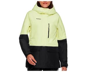 Mammut - Women's Fall Line Hardshell Thermo Hooded Jacket - Veste de ski - XL - sulai / black