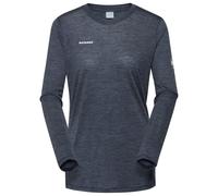 Mammut - Women's Tree Wool Firstlayer Longsleeve - Haut en mérinos - S - marine melange