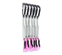 Mammut - Workhorse Keylock Quickdraws - Dégaine - 17 cm - Straight / Bent Gate - grey / pink