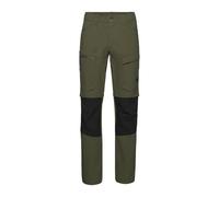 Mammut - Zinal Hybrid Zip Off Pants - Pantalon randonnée homme Dark Marsh / Black - 46 - Regular